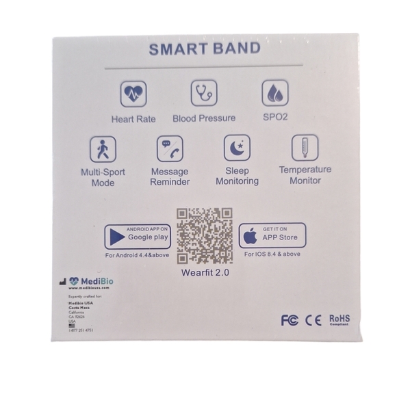 Medibio Health & Fitness Tracker NWT - Picture 4 of 6
